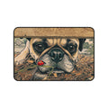 Cute Pug & Ladybug Desk Mat | Pug Deskmat, Mousepad for Office