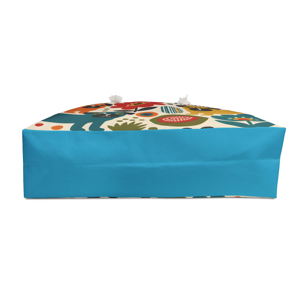Midcentury Pug Weekender Bag | Pug Mom Tote, Pug Mama Travel Bag