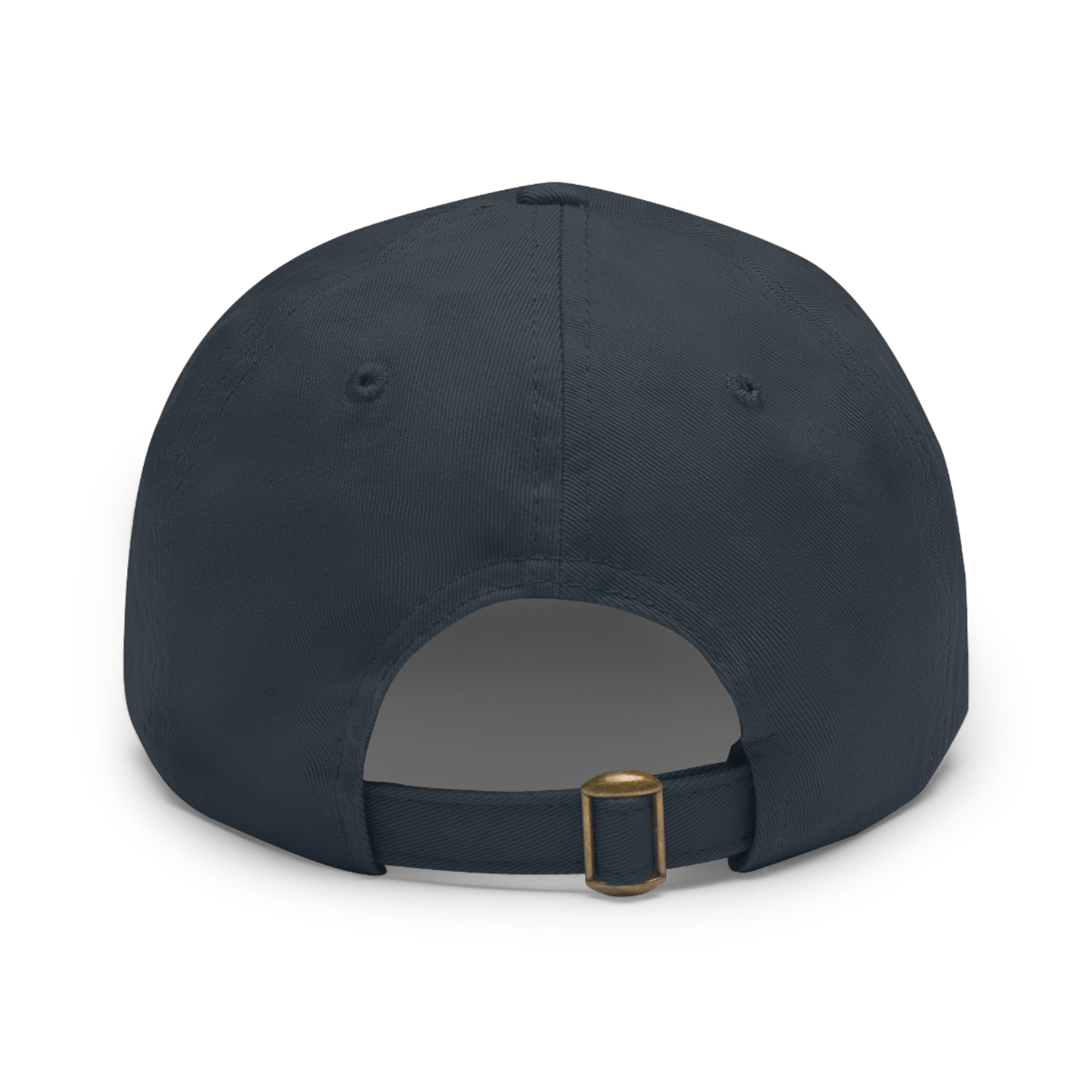 Pugfather Leather Patch Dad Hat | Pug Dad Cap, Fathers Day Pug Design