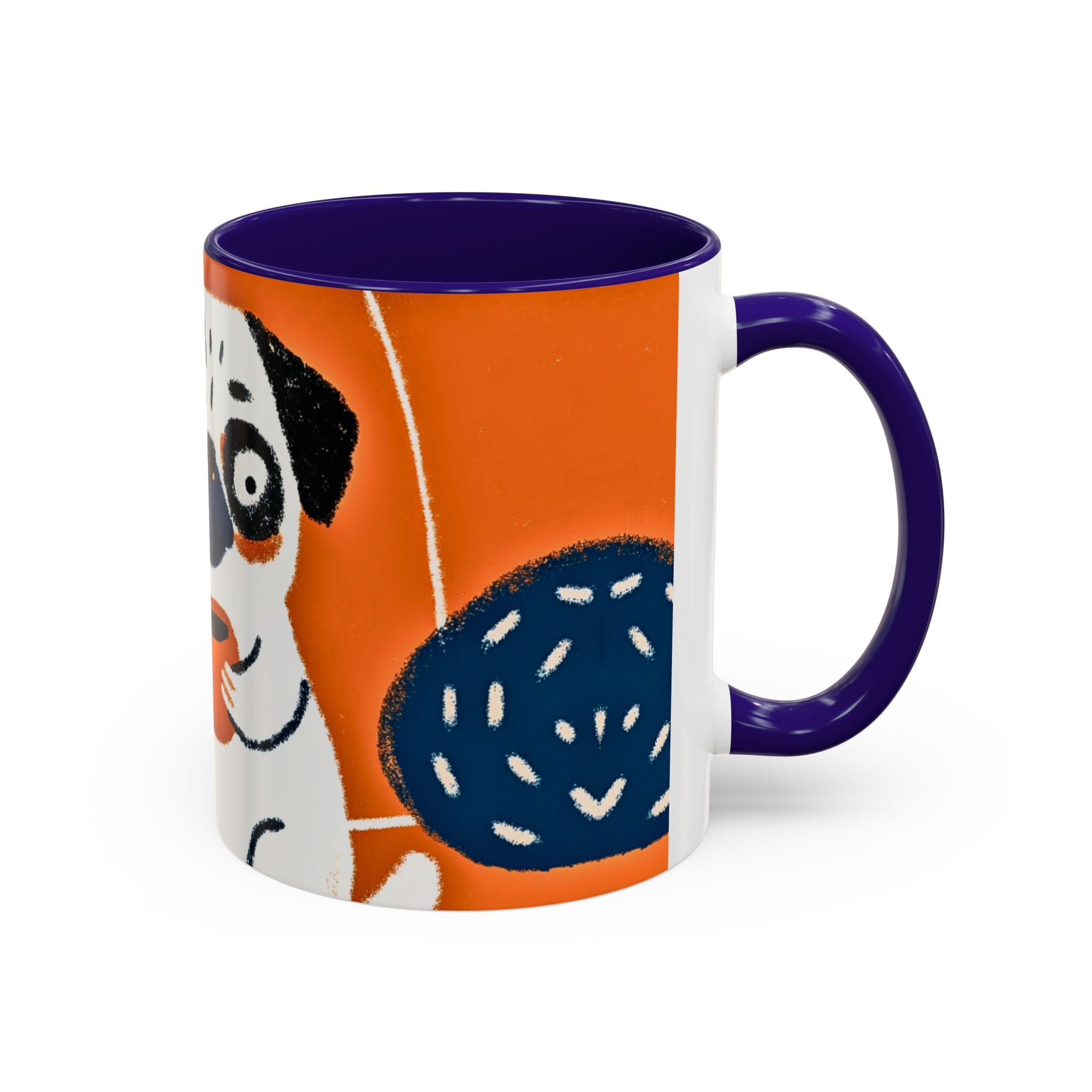 Vintage art Pug mug cup, pug Illustration Mug 11oz 15oz | Pug Mama Pug Dad Coffee Cup