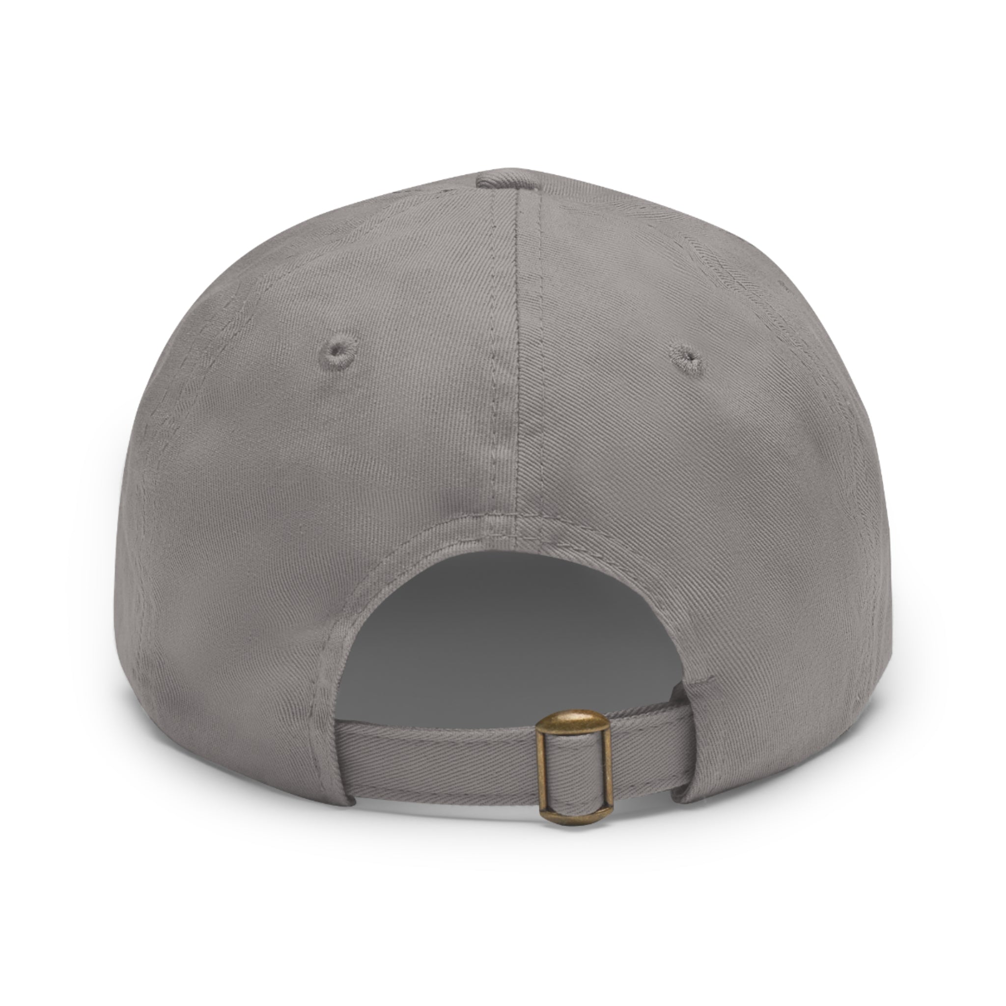 Pugfather Leather Patch Dad Hat | Pug Dad Cap, Fathers Day Pug Design